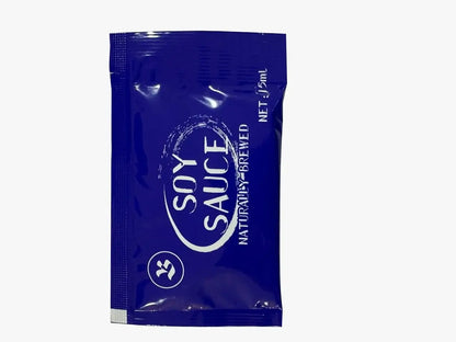 Soy sauce sachets, Haas 