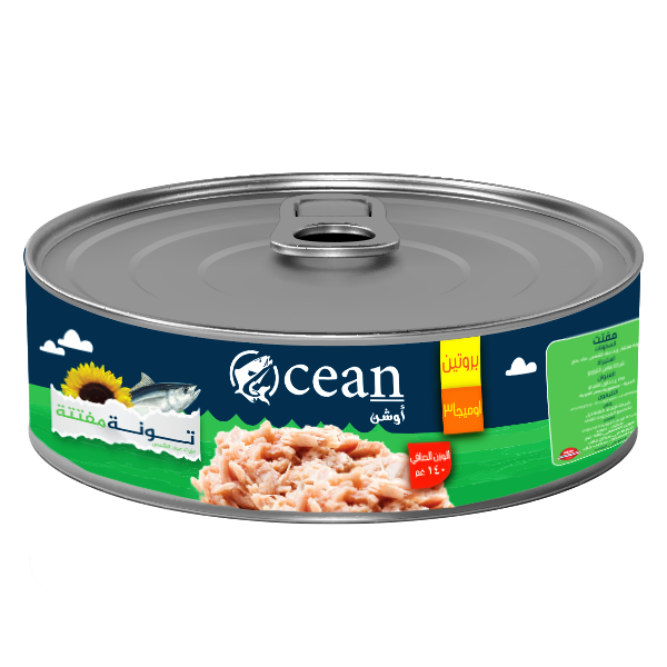 OCEAN Shredded Tuna is a 100% natural 140 grams