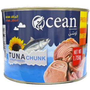 OCEAN Chunk Tuna 100% Natural| 1.715kg| Omega-3 Rich | Order