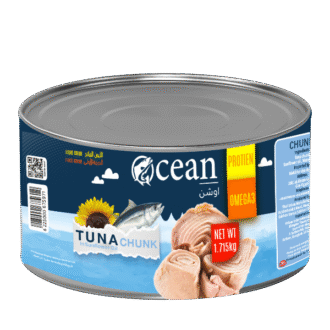 OCEAN Chunk Tuna 100% Natural| 1.715kg| Omega-3 Rich | Order