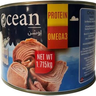 OCEAN Chunk Tuna 100% Natural| 1.715kg| Omega-3 Rich | Order