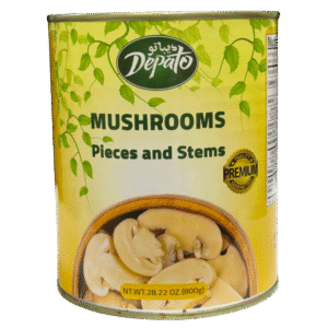 mushrooms piecse & steam