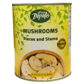 mushrooms piecse & steam