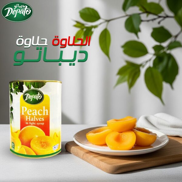 DEPATO Peach Compote | 820g | Natural | Premium Quality | - Image 6