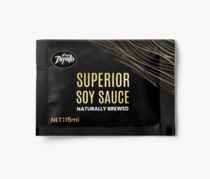 DEPATO Soy Sauce Sachets | Easy to Use| small size |soy sauce|