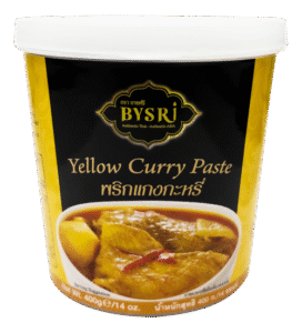 Yellow Curry Paste 400g | Mild Thai Flavor | Aromatic & Rich