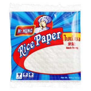 Rice Paper Circles 22cm 454g | Gluten-Free | Fresh Spring Rolls