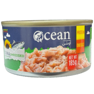 OCEAN Shredded Tuna 100%Natural| 185g | Omega-3 Rich |Order