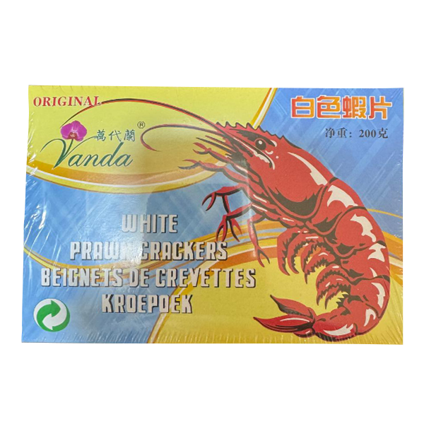 Vanda White Prawn Crackers 200g 