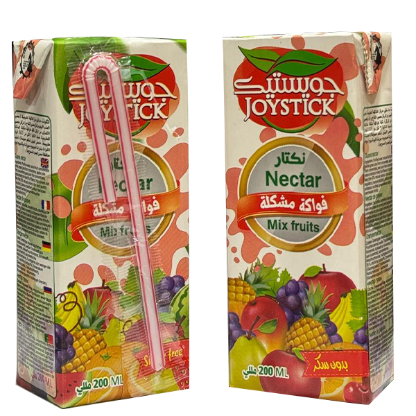 JOYSTICK Cocktail Juice – 200 ml × 27 Packs | Tropical Fruit Mix