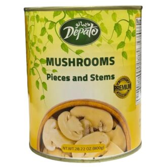 DEPATO Mushrooms Pieces & Stems | 800g | Healthy| Order Now