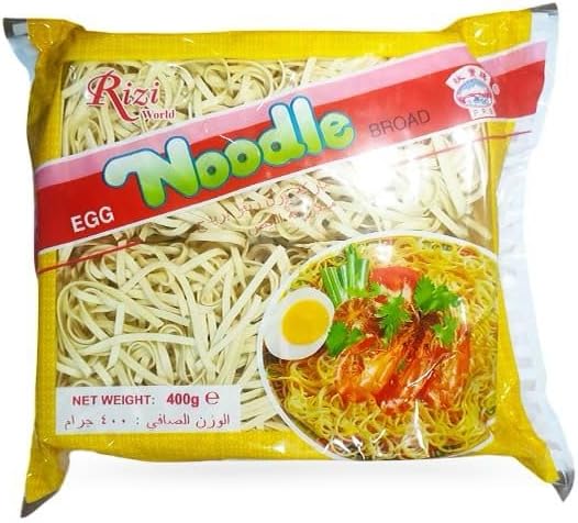 Rizi World Egg Noodles 454g | Nutritious & Tasty