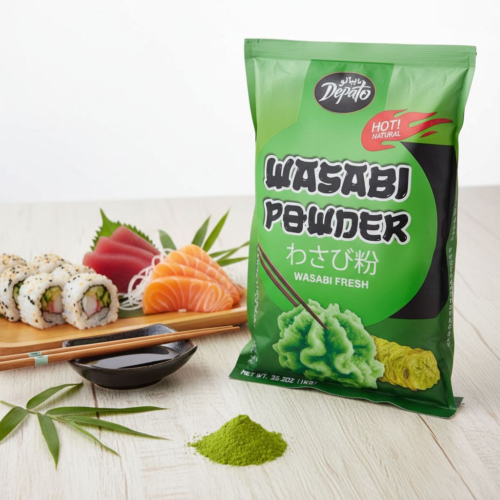 Depato Wasabi Powder | Fresh & Spicy | 1kg | Best Price |order - photo 3 Depato Wasabi Powder | Fresh & Spicy | 1kg | Best Price |order - photo 3