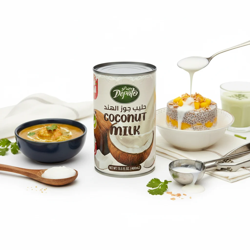 DEPATO Coconut Milk 400g | Premium Quality | Creamy – photo 4 DEPATO Coconut Milk 400g | Premium Quality | Creamy - photo 4