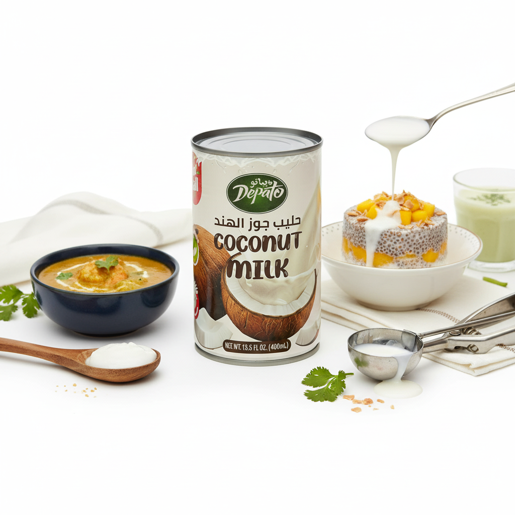 DEPATO Coconut Milk 400g | Premium Quality | Creamy - photo 4 DEPATO Coconut Milk 400g | Premium Quality | Creamy - photo 4